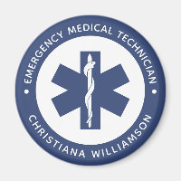 Symbole EMT personnalisé Technicien Médicale d'urg