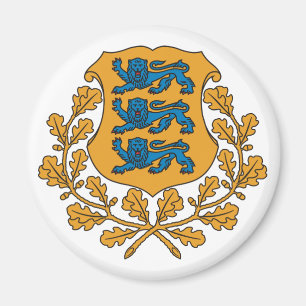 Aimant Symbole Héraldique Officiel Estonie