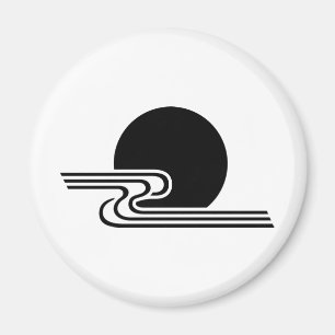 Aimant Symbole japonais de la crête KAMON de famille