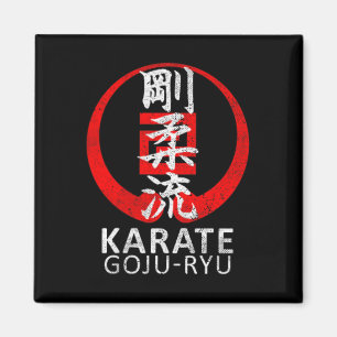 Aimant Symbole karaté Goju Ryu Kanji Japon Martial Art Vi