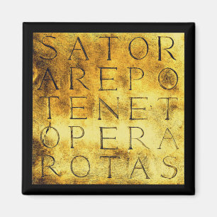 Aimant Symbole magique secret antique de rotations de