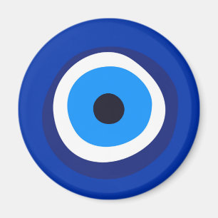 Aimant symbole oculaire maléfique talisman arabe turc gre