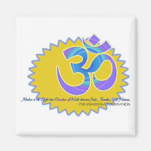 Aimant Symbole Om Aum Paramahansa Yogananda Citation