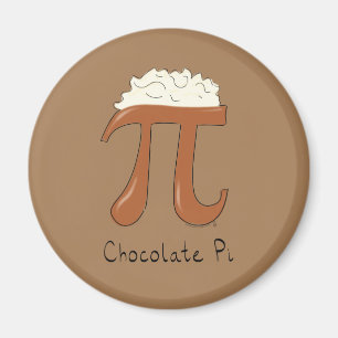 Aimant Symbole Pi Chocolat Math drôle