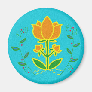 Aimant Symbole Pysanka : Arbre de vie