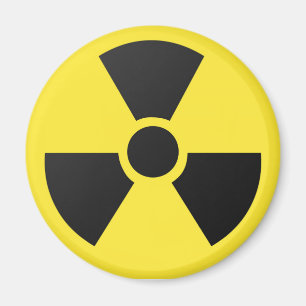 Aimant Symbole radioactif