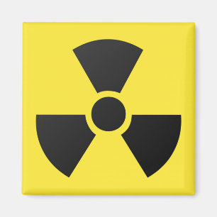 Aimant Symbole radioactif