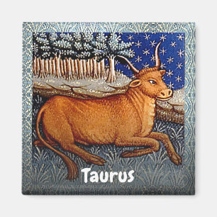 Aimant Symbole Taurus Zodiac Bull fête d'anniversaire