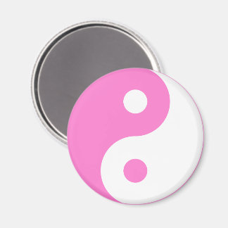 Aimant Symbole Yin Yang Rose