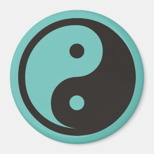 Aimant Symbole Yin Yang - tatouage solide