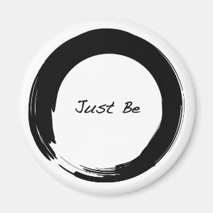 Aimant Symbole zen avec "Just Be"