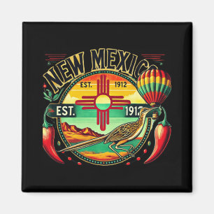 Aimant Symbole Zia du Nouveau-Mexique, Géocoucou et Pimen