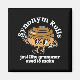 Aimant Synonym Rolls Grammar Pun Style Vintage