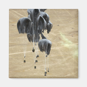 Aimant Système de livraison de conteneurs paquets parachu