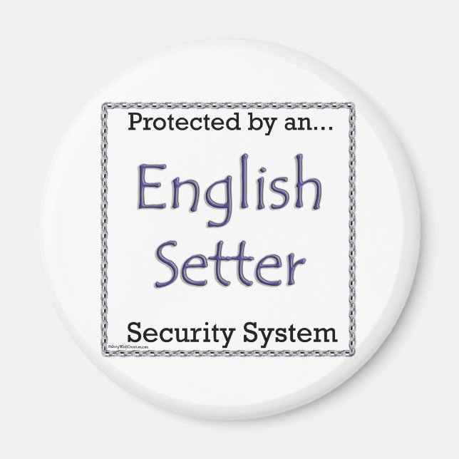 Aimant Système de sécurité de réglage anglais - Magnett (Devant)
