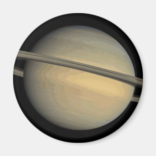 Aimant Système solaire Saturne Planète