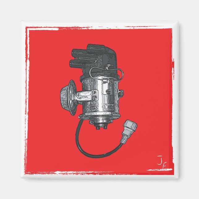 Aimant Systèmes d'allumage du distributeur (Devant)