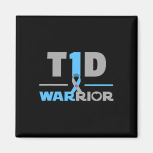 Aimant T1d Citation amusante Type 1 Diabète