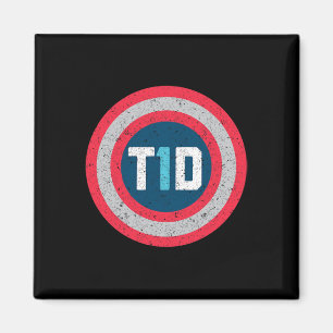 Aimant T1d Diabétique Type 1 Sensibilisation au diabète H