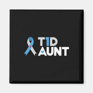 Aimant T1D Tante Sensibilisation au diabète Type 1 Pancre