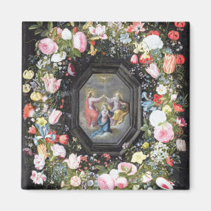 Aimant T33453 The Coronation of the Virgin surrounded by