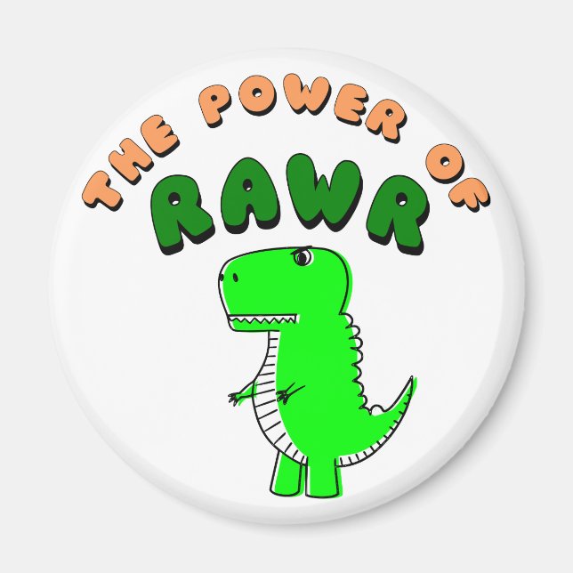 Aimant T-Rex La Puissance De La Révolution (Devant)