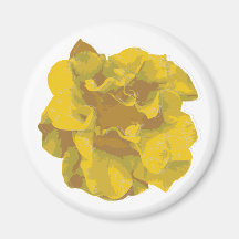 T-Shirt Camélia Jaune Moderne