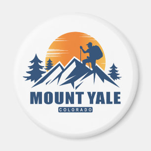 Aimant T-shirt de randonnée du Mont Yale