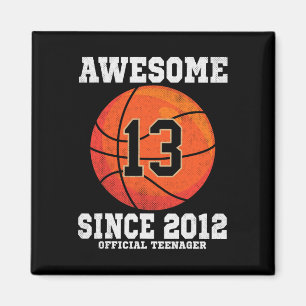 Aimant T-shirt officiel pour fan de Sketll de 13 ans pour
