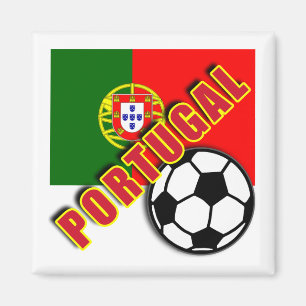 Aimant T-shirts de fan de foot du monde du PORTUGAL