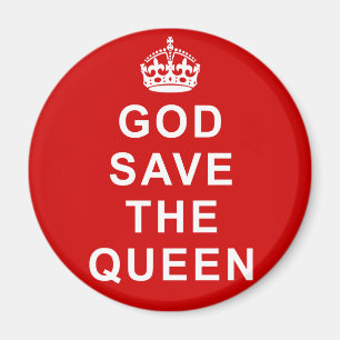 Aimant T-shirts de God Save the Queen, sacs, cadeaux