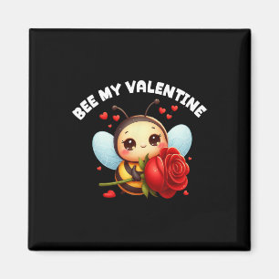 Aimant T-shirts de la Saint-Valentin Bee My Valentine ave