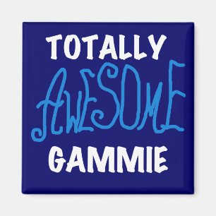 Aimant T-shirts et cadeaux bleus totalement