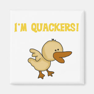 Aimant T-shirts et cadeaux de canard de Quackers