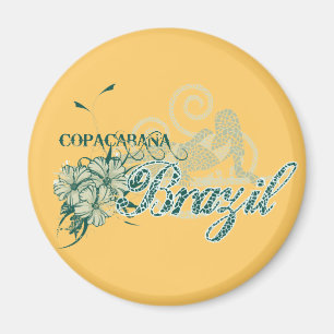 Aimant T-shirts et cadeaux de Copacabana Brésil