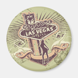 Aimant T-shirts et cadeaux de Las Vegas Nevada