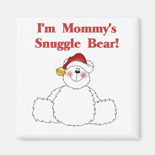 Aimant T-shirts et cadeaux de maman's Snuggle Bear