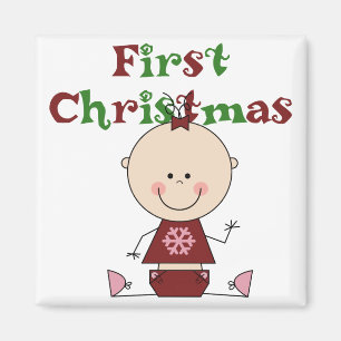Aimant T-shirts et cadeaux de Noël pour la petite fille