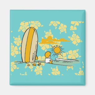Aimant T-shirts et cadeaux de surfer