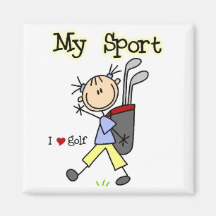 Aimant T-shirts et cadeaux Golf My Sport