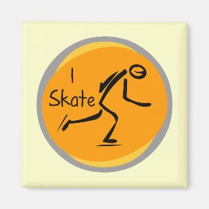 Aimant T-shirts et cadeaux I Patinage