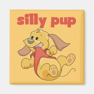 Aimant T-shirts et cadeaux idiots de chiot