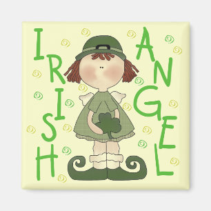 Aimant T-shirts et cadeaux irlandais Angel