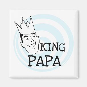 Aimant T-shirts et cadeaux King Papa