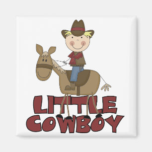 Aimant T-shirts et cadeaux Little Cowboy
