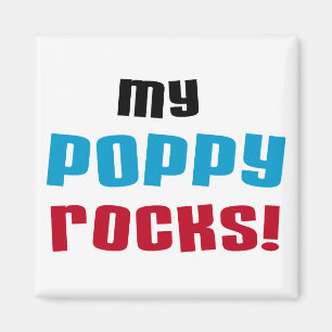 Aimant T-shirts et cadeaux My Poppy Rocks