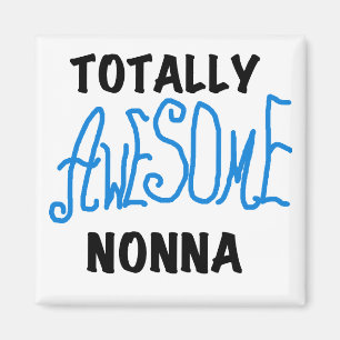 Aimant T-shirts et cadeaux Nonna Blue totalement géniaux