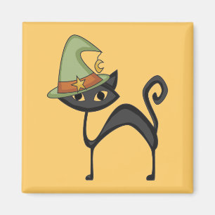 Aimant T-shirts et cadeaux pour chat Halloween