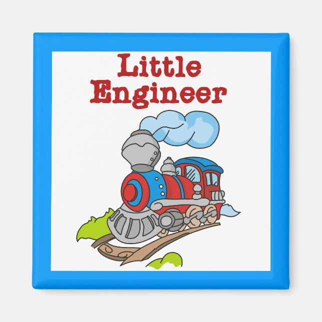 Aimant T-shirts et cadeaux pour petits ingénieurs (Devant)