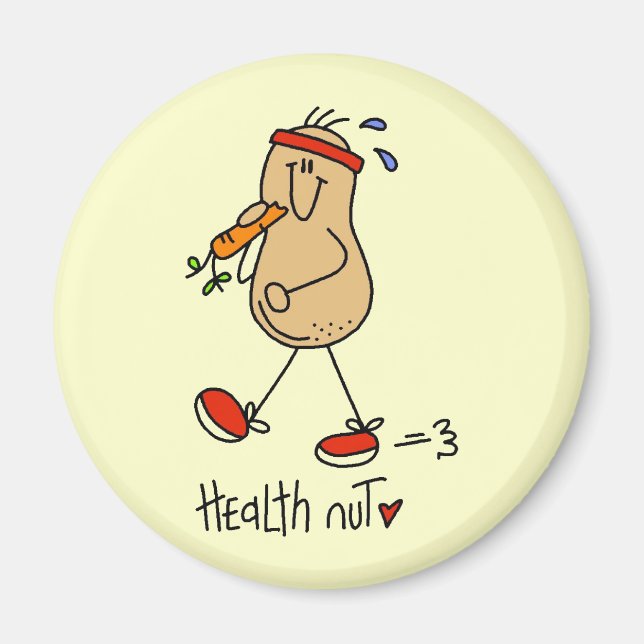 Aimant T-shirts et cadeaux pour soins de santé (Devant)